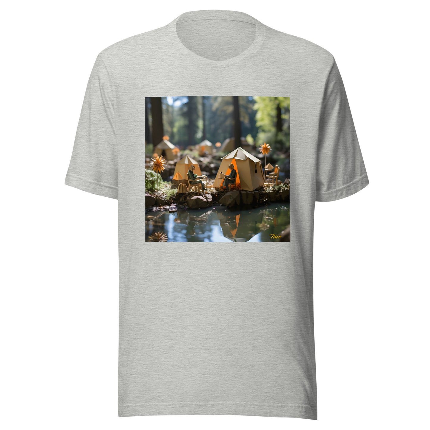 Relaxing By The Brook Series Print #4 - Unisex t-shirt