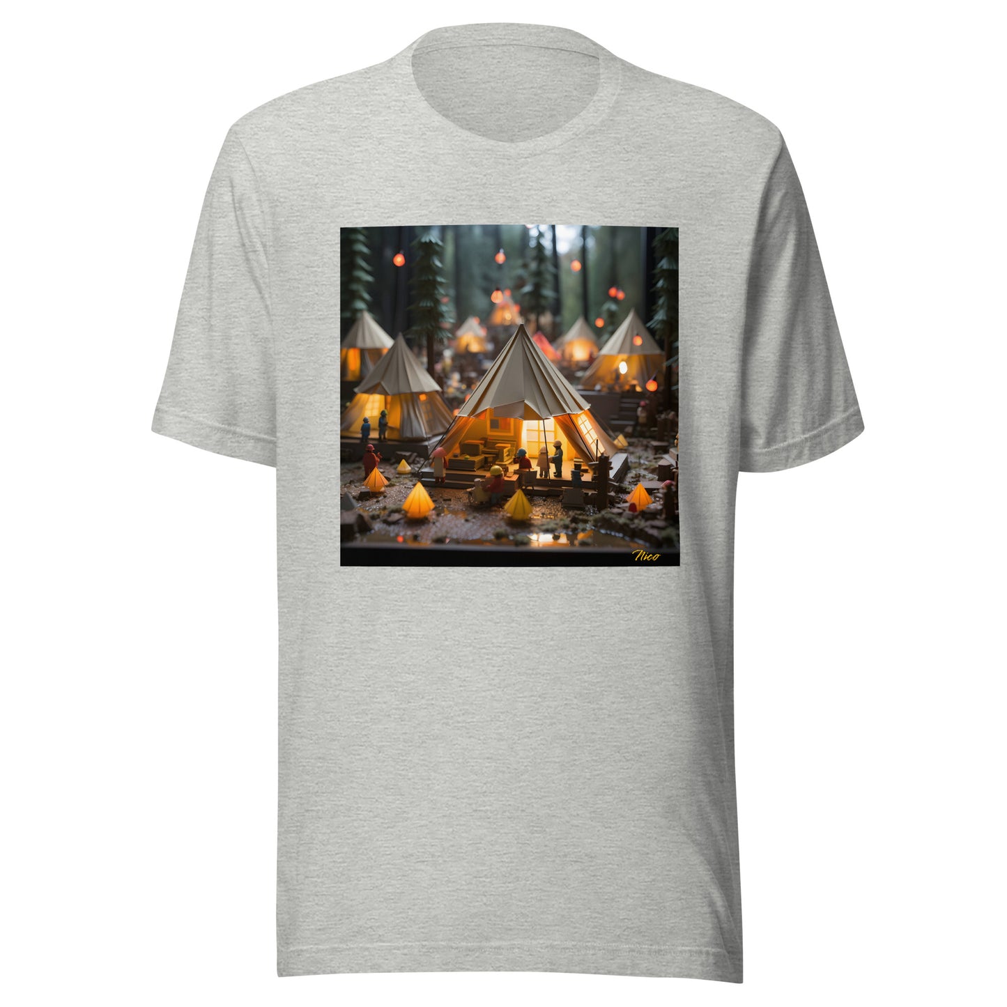 Camping In The Rain Series Print #10 - Unisex t-shirt