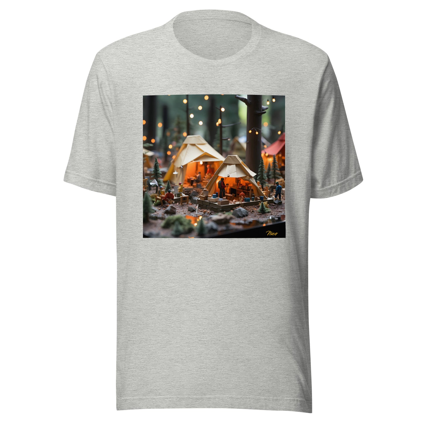 Camping In The Rain Series Print #4 - Unisex t-shirt