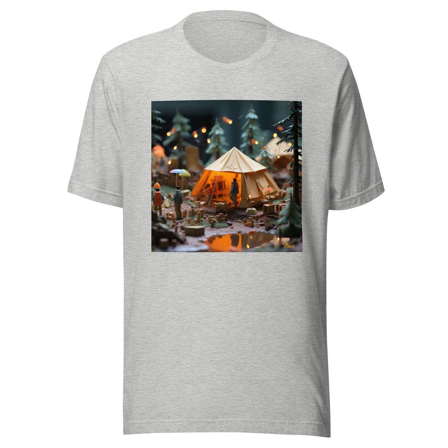 Camping In The Rain Series Print #3 - Unisex t-shirt