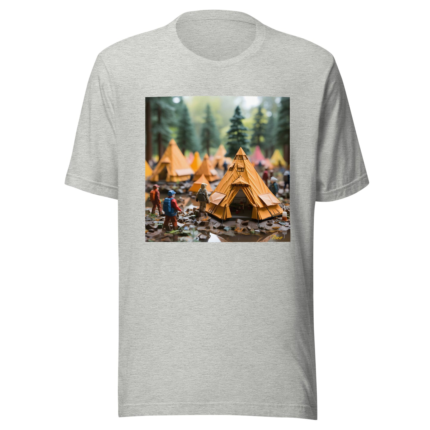 Camping In The Rain Series Print #1 - Unisex t-shirt