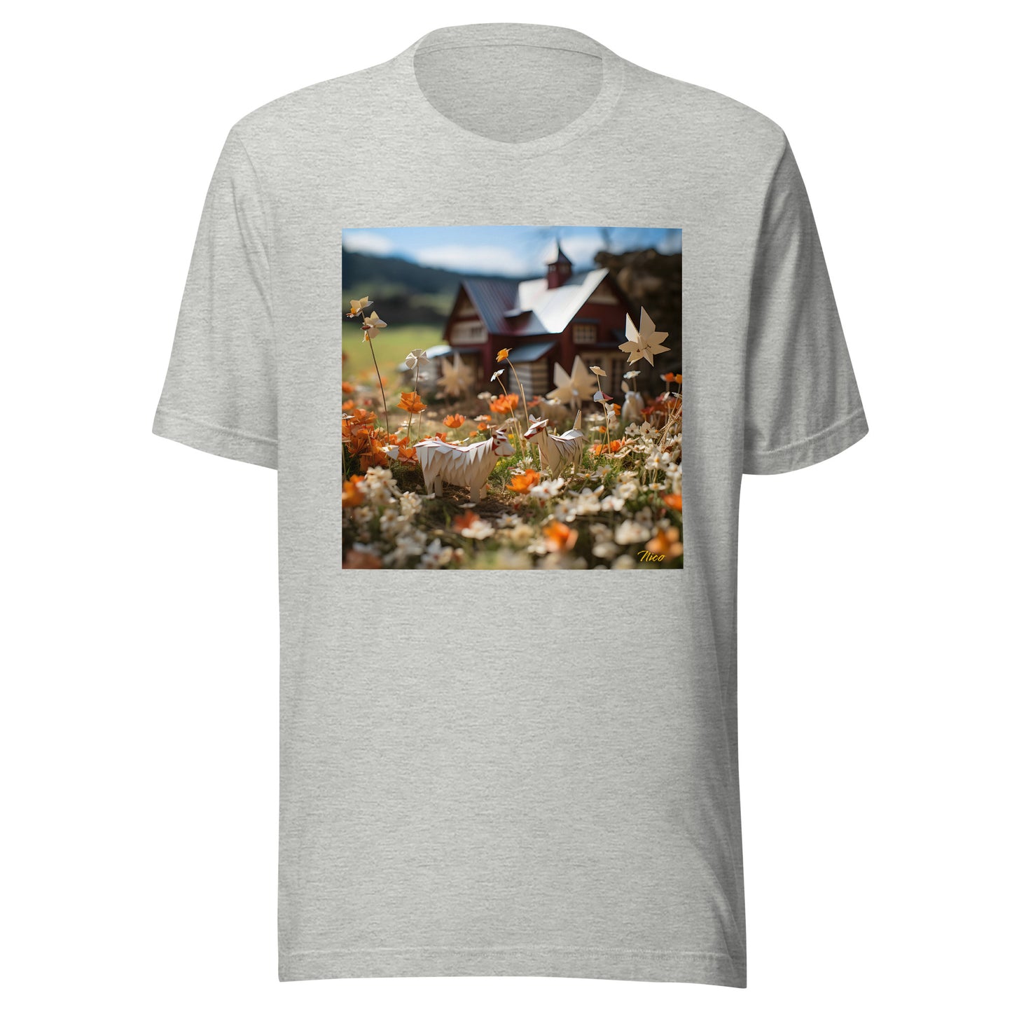 Meadow By The Farm Series Print #10 - Unisex t-shirt