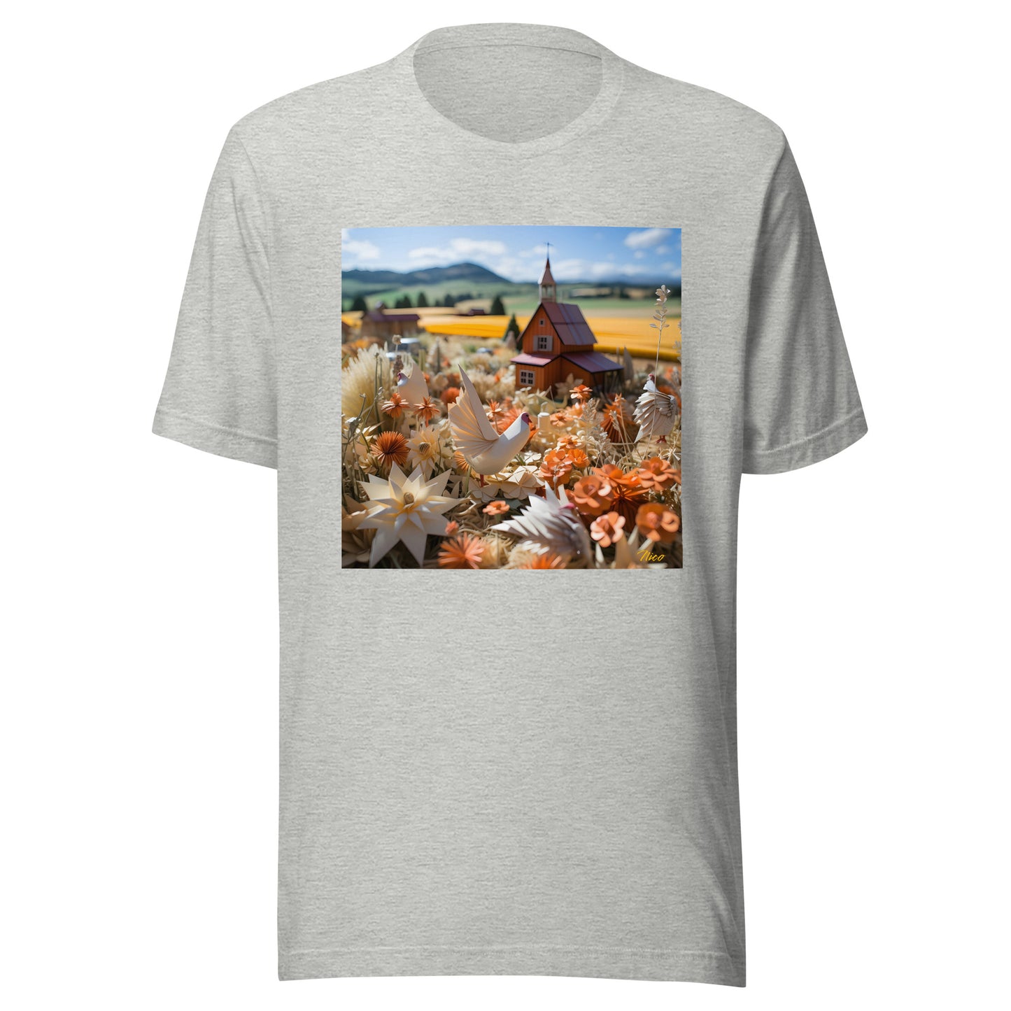 Meadow By The Farm Series Print #7 - Unisex t-shirt