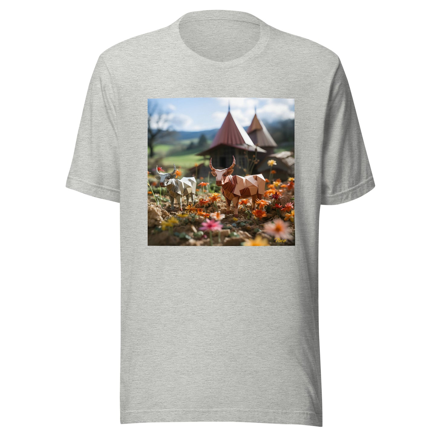 Meadow By The Farm Series Print #8 - Unisex t-shirt