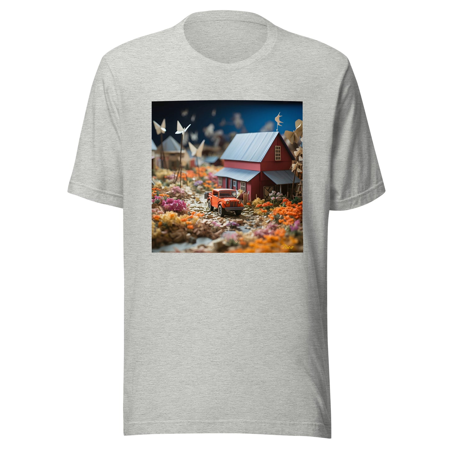 Meadow By The Farm Series Print #3 - Unisex t-shirt