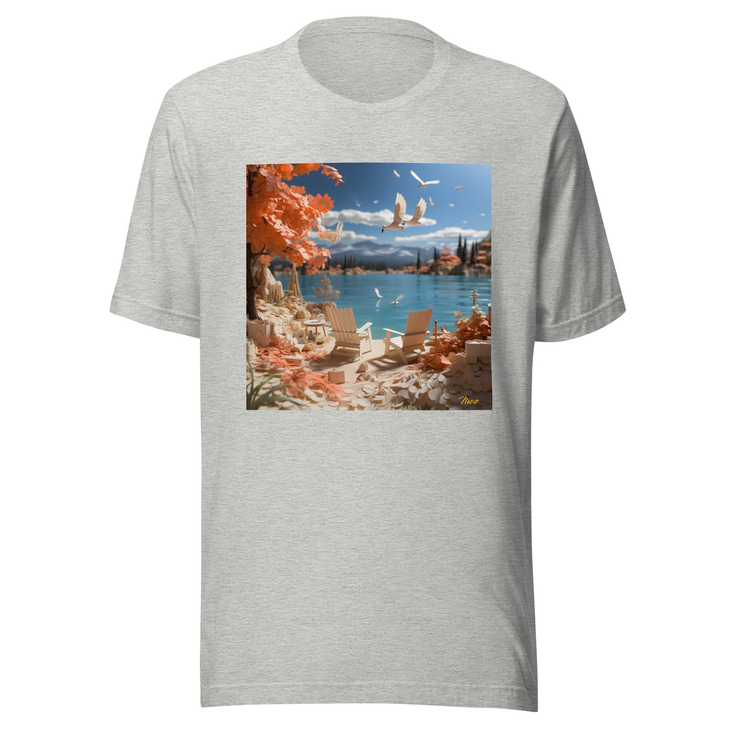 Mountain Lake Series Print #10 - Unisex t-shirt