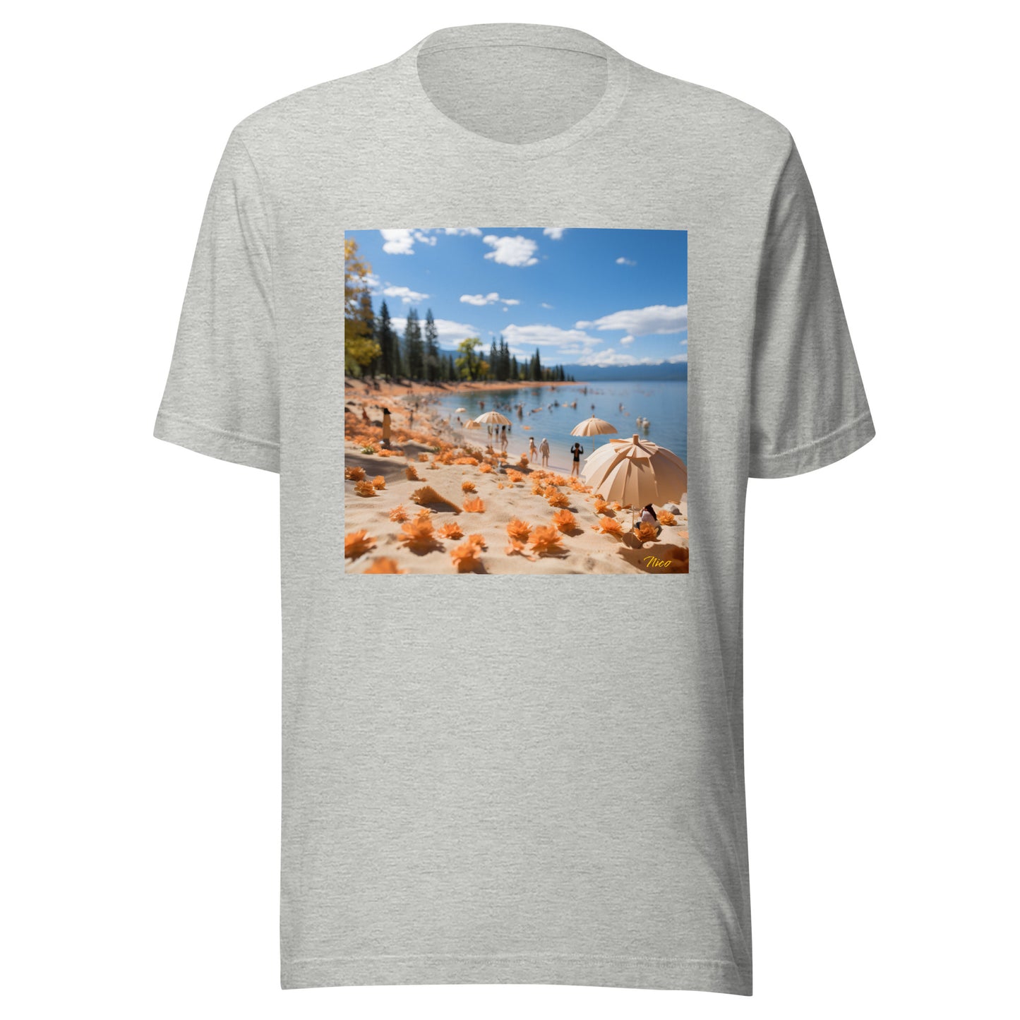 Mountain Lake Series Print #8 - Unisex t-shirt