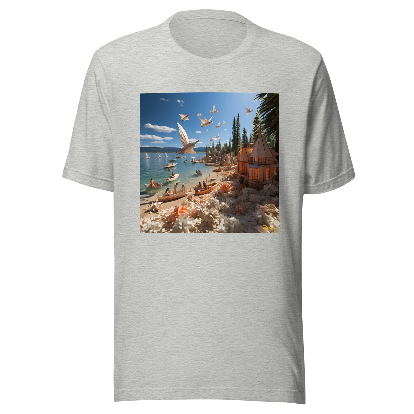 Mountain Lake Series Print #6 - Unisex t-shirt