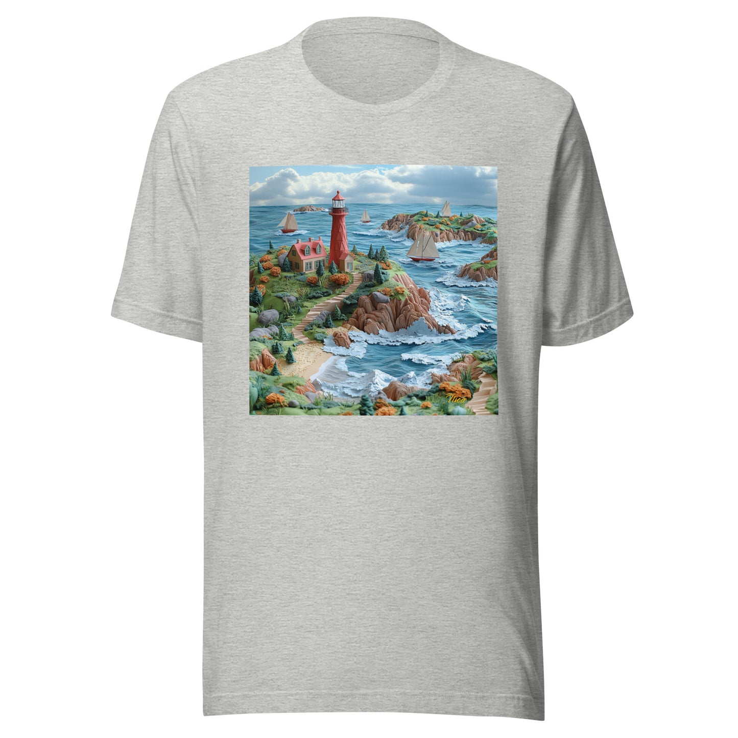 By The Seaside Series Print #6 - Unisex t-shirt