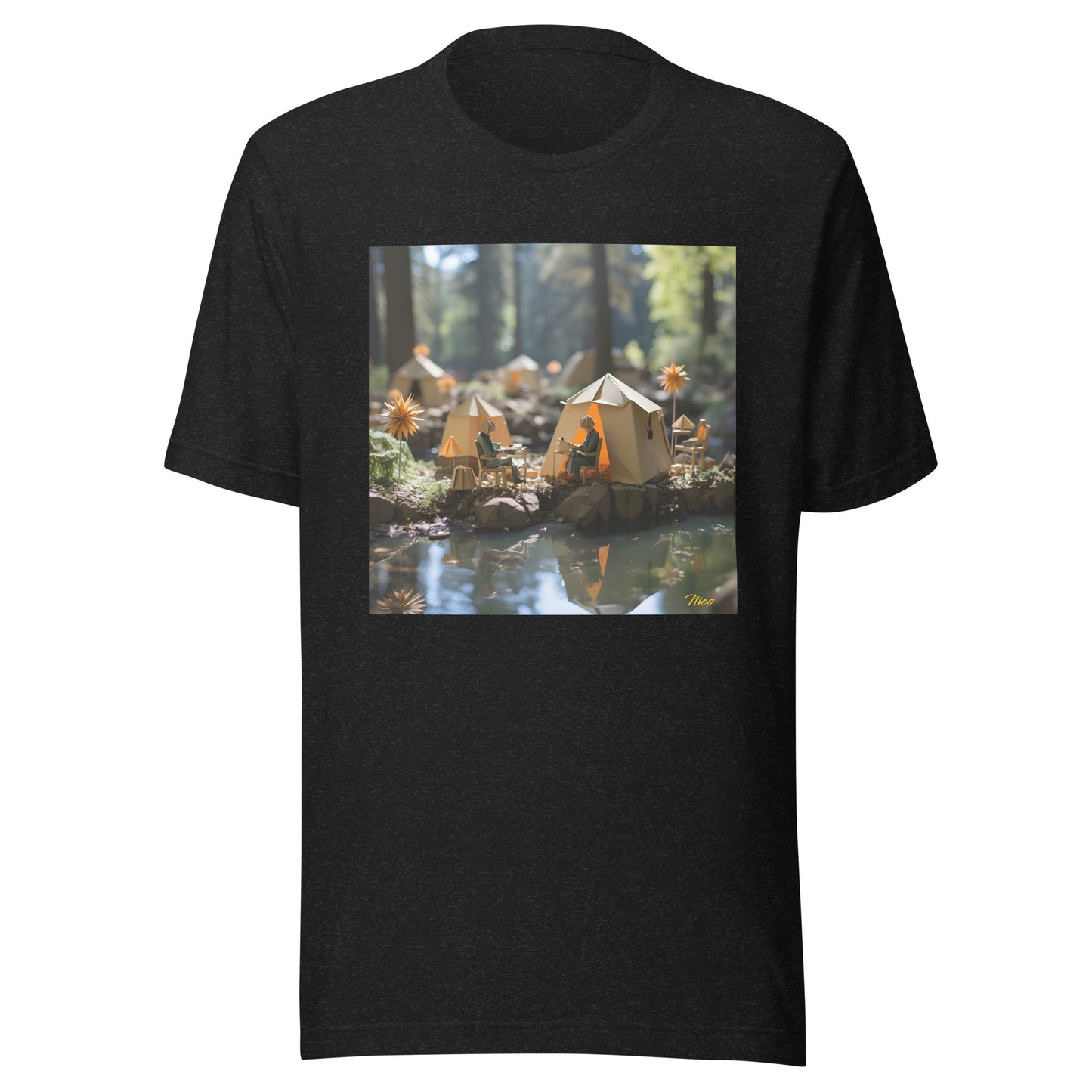 Relaxing By The Brook Series Print #4 - Unisex t-shirt