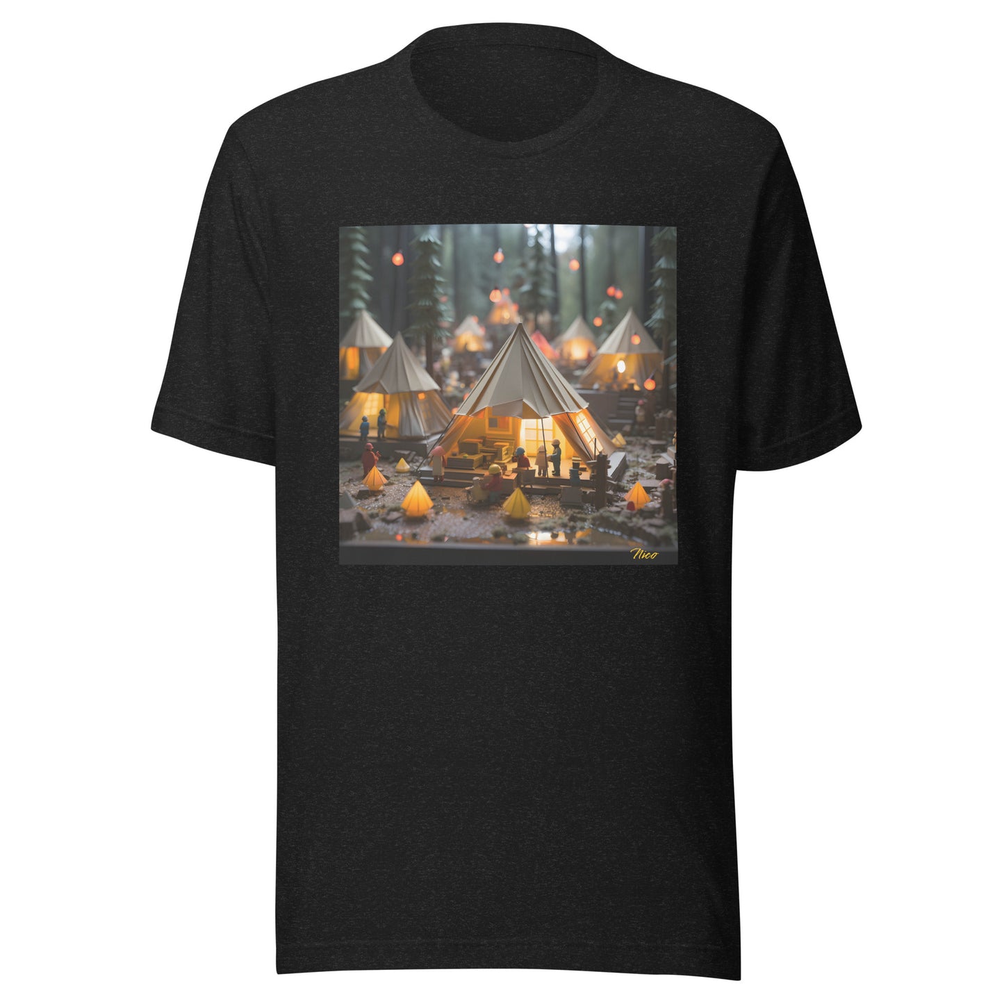 Camping In The Rain Series Print #10 - Unisex t-shirt