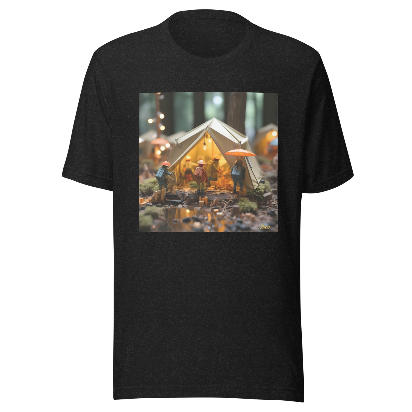 Camping In The Rain Series Print #5 - Unisex t-shirt