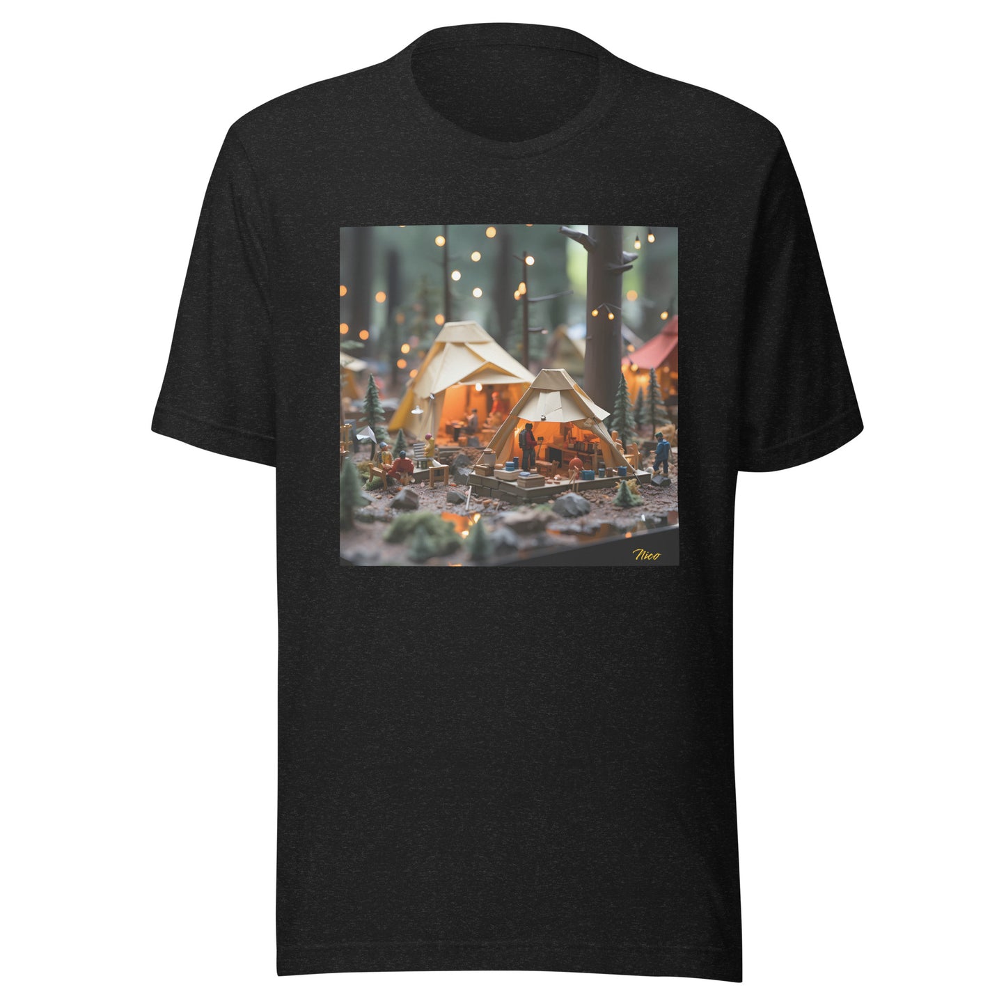 Camping In The Rain Series Print #4 - Unisex t-shirt