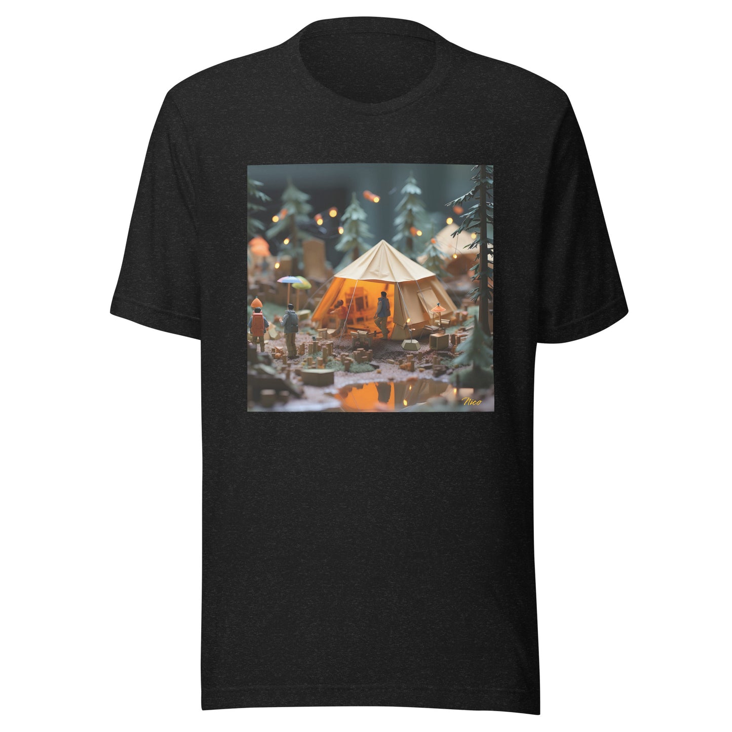 Camping In The Rain Series Print #3 - Unisex t-shirt