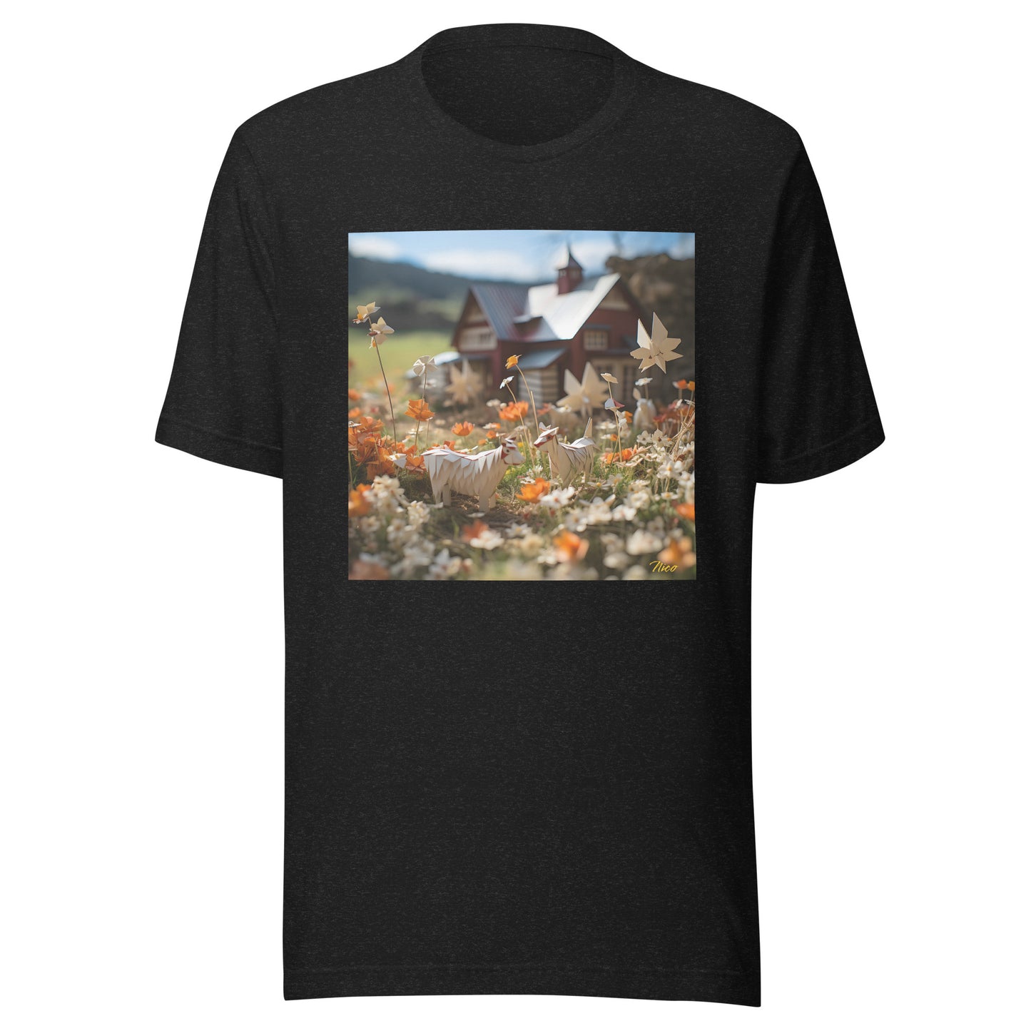 Meadow By The Farm Series Print #10 - Unisex t-shirt