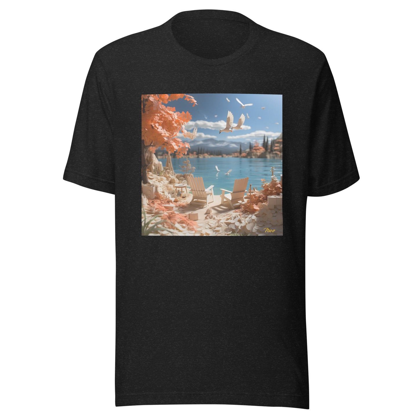 Mountain Lake Series Print #10 - Unisex t-shirt