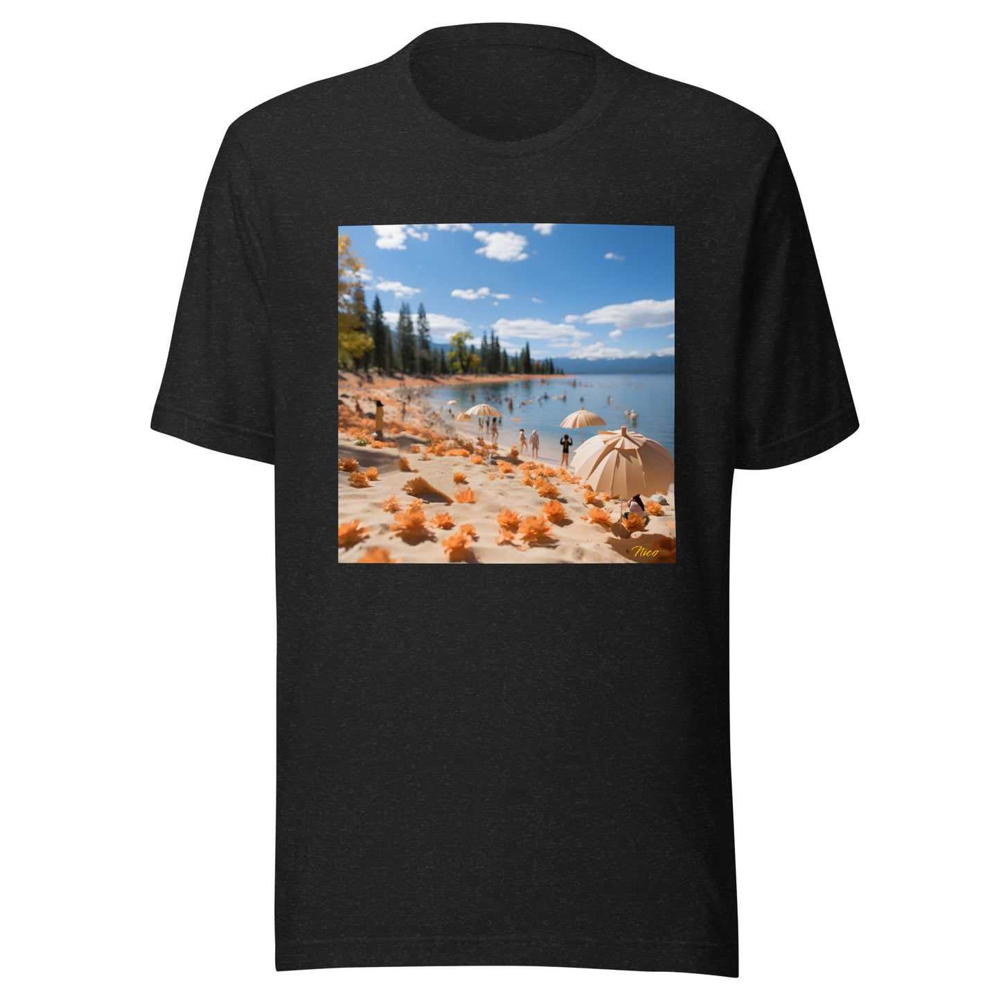 Mountain Lake Series Print #8 - Unisex t-shirt