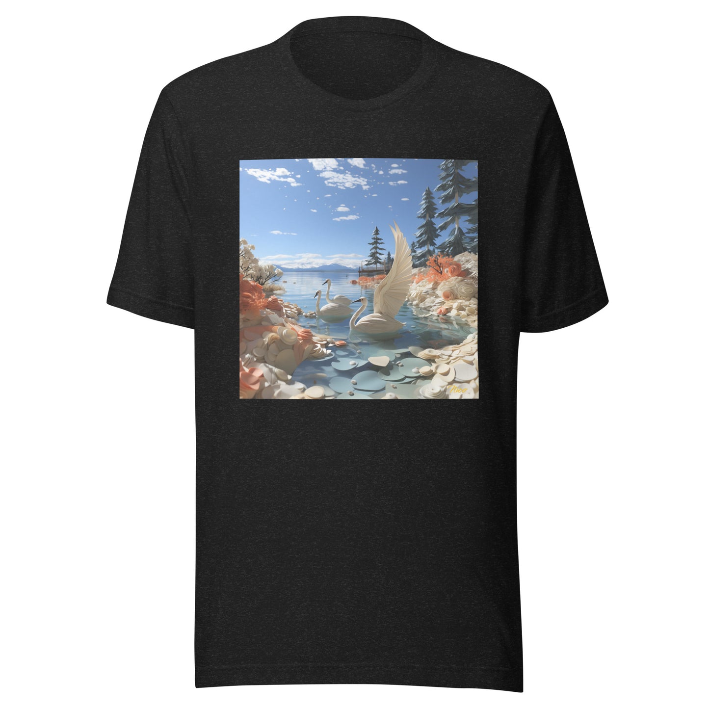 Atop The Mountain Lakeshore Series Print #1 - Unisex t-shirt