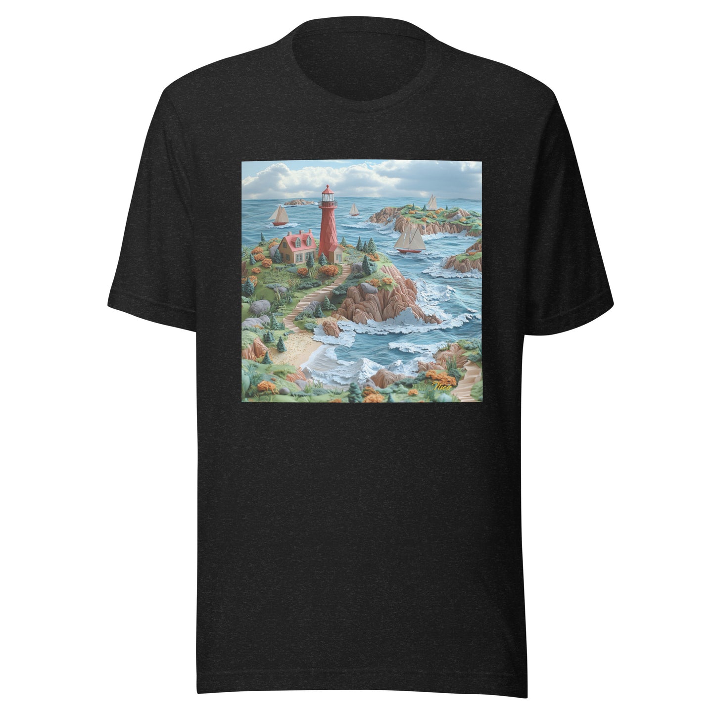 By The Seaside Series Print #6 - Unisex t-shirt