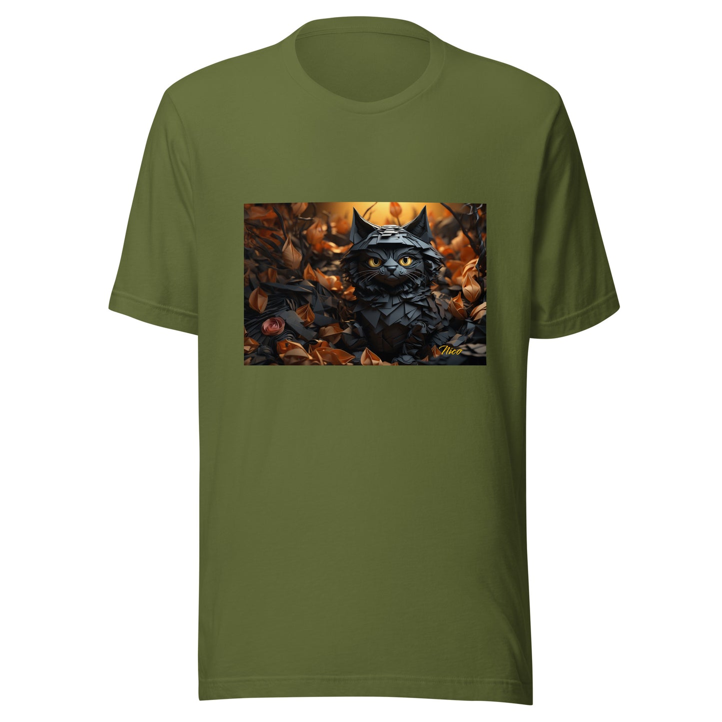 Halloween 2024 Series Print #2 "The Kitty Of Evil!" - Unisex T-shirt