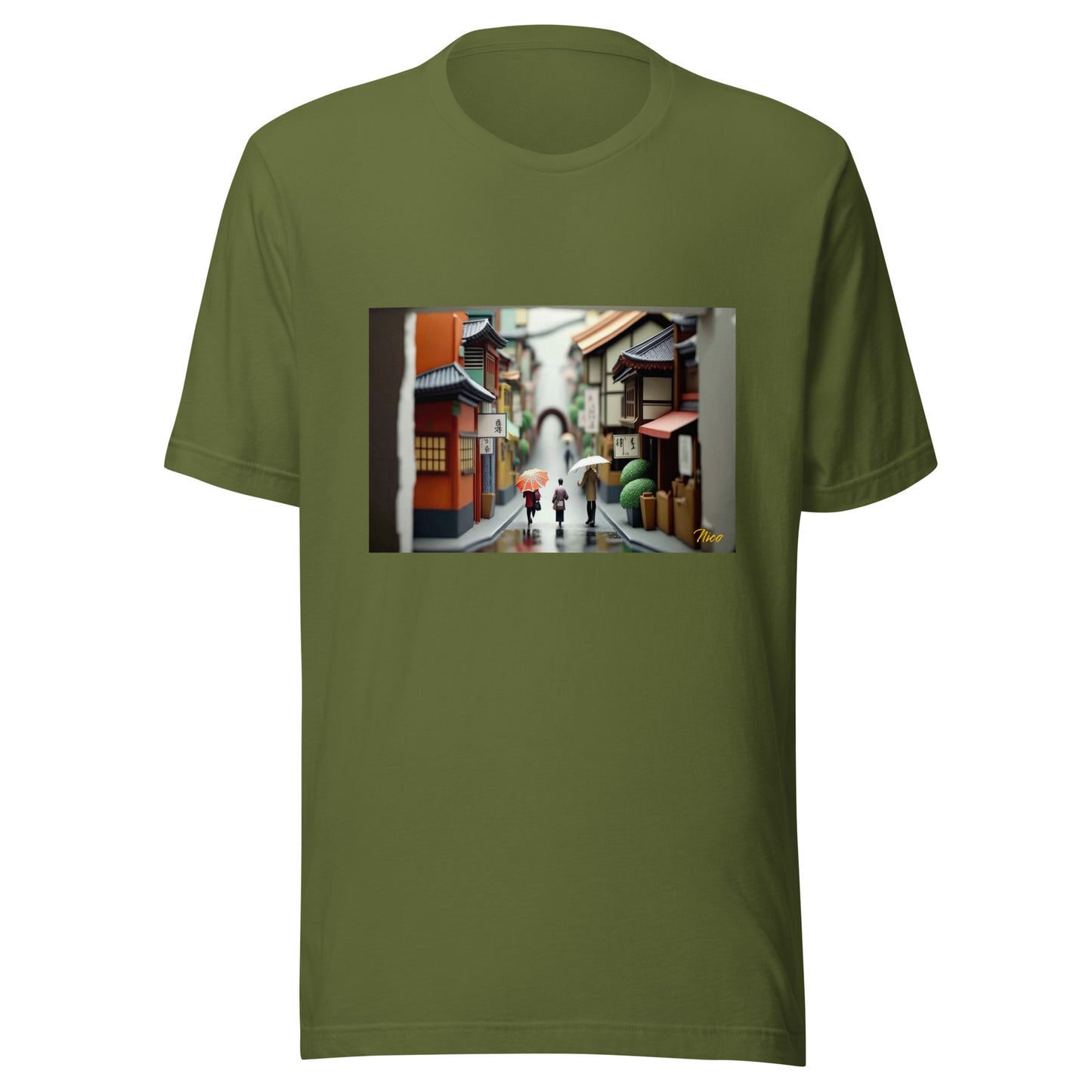 Oriental Rain Series Print #8 - Unisex t-shirt