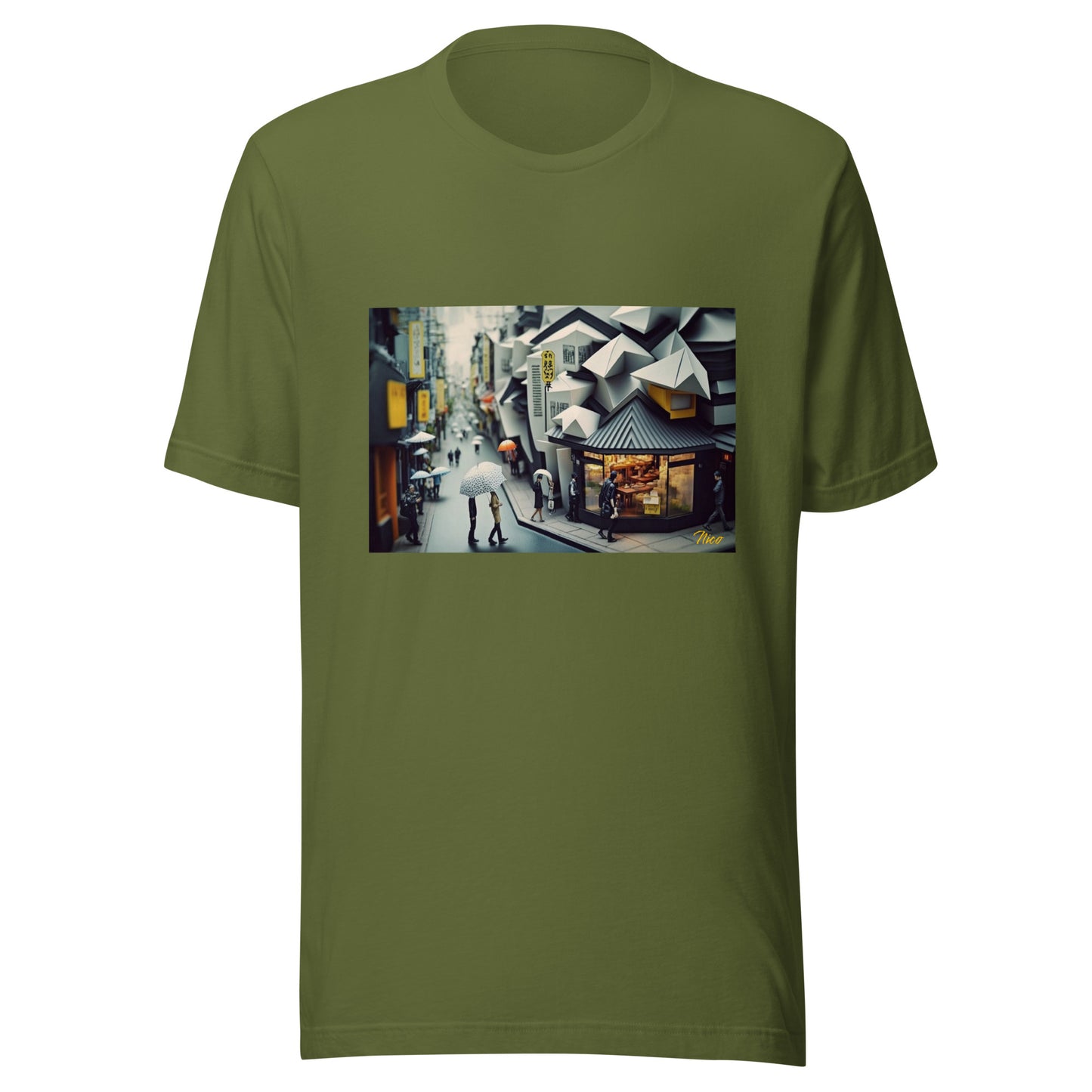 Oriental Rain Series Print #3 - Unisex t-shirt