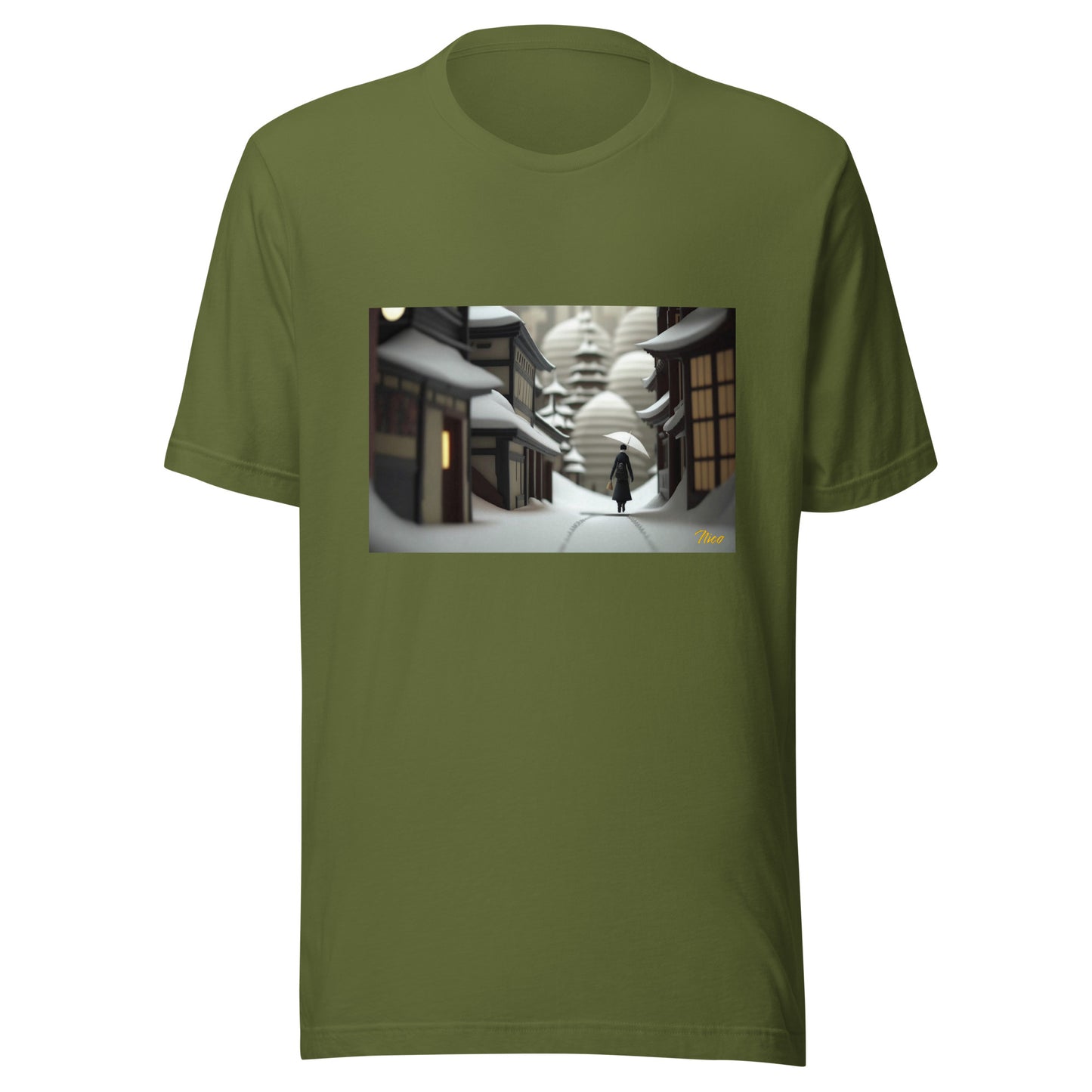 Asian Snow Series Print #4 - Unisex t-shirt