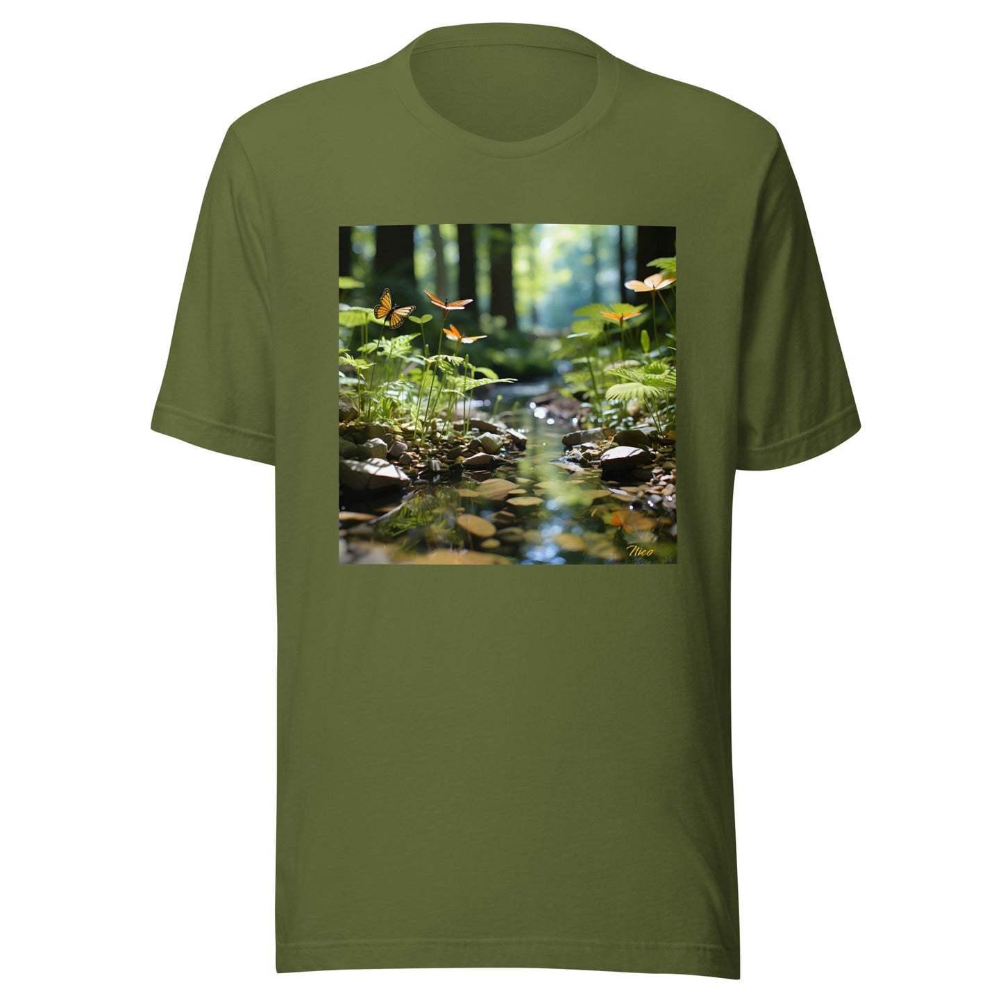 Relaxing By The Brook Series Print #9 - Unisex t-shirt