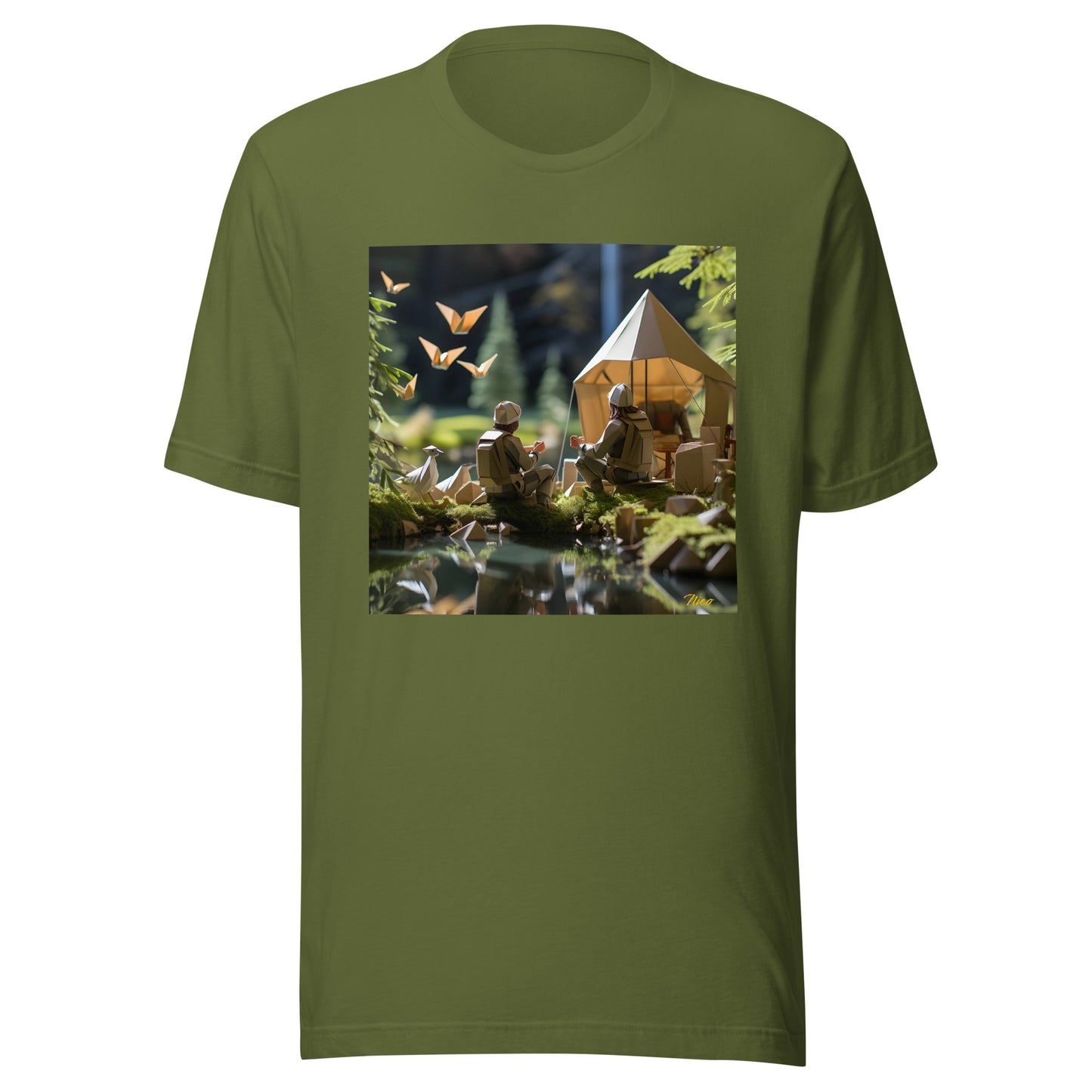 Relaxing By The Brook Series Print #5 - Unisex t-shirt