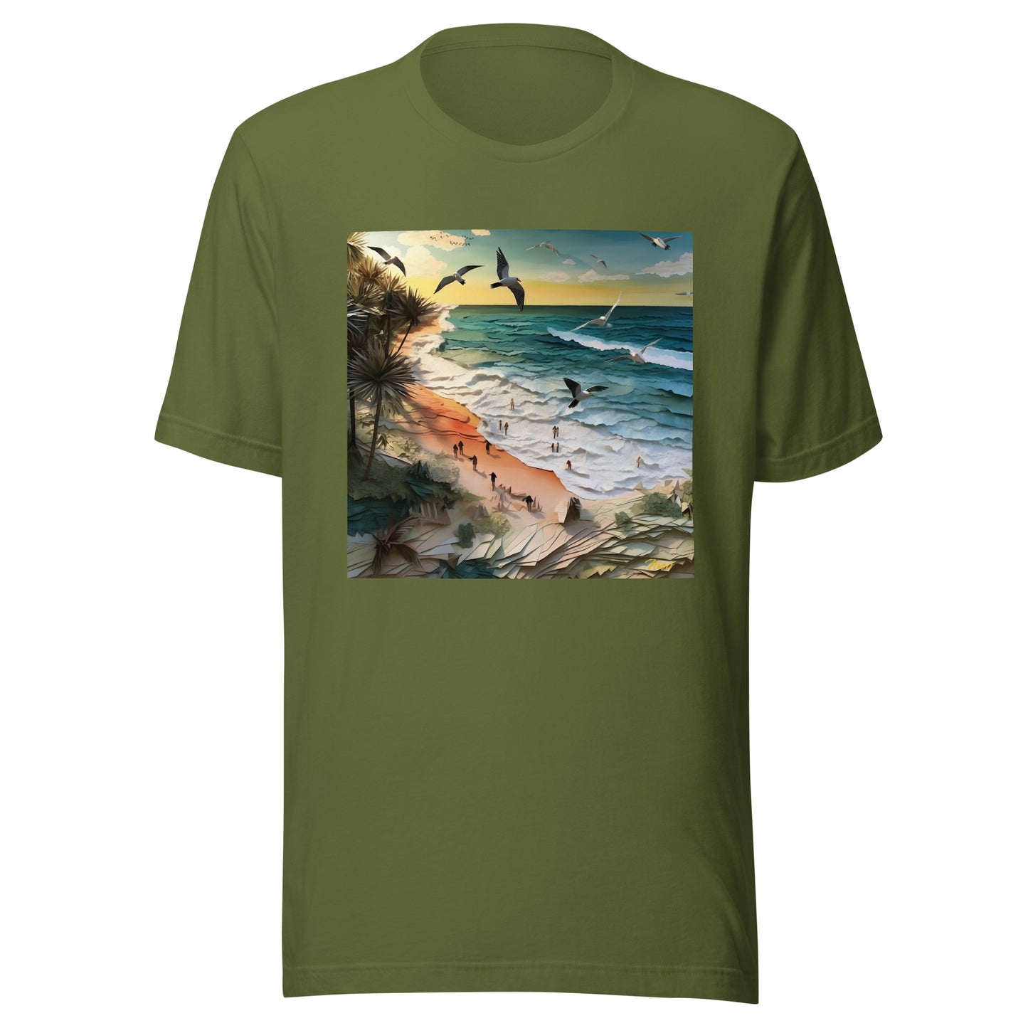 By The Seaside Series Print #6 - Unisex t-shirt