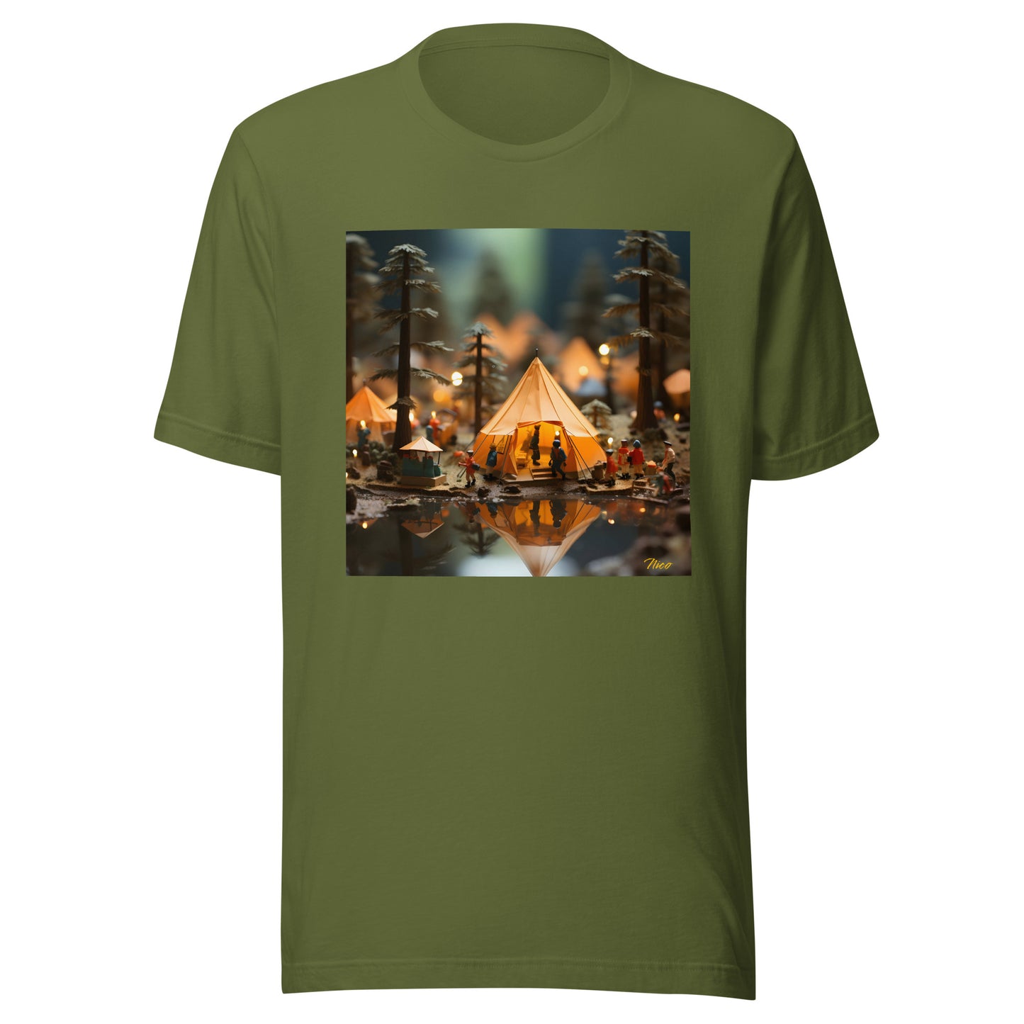 Camping In The Rain Series Print #6 - Unisex t-shirt