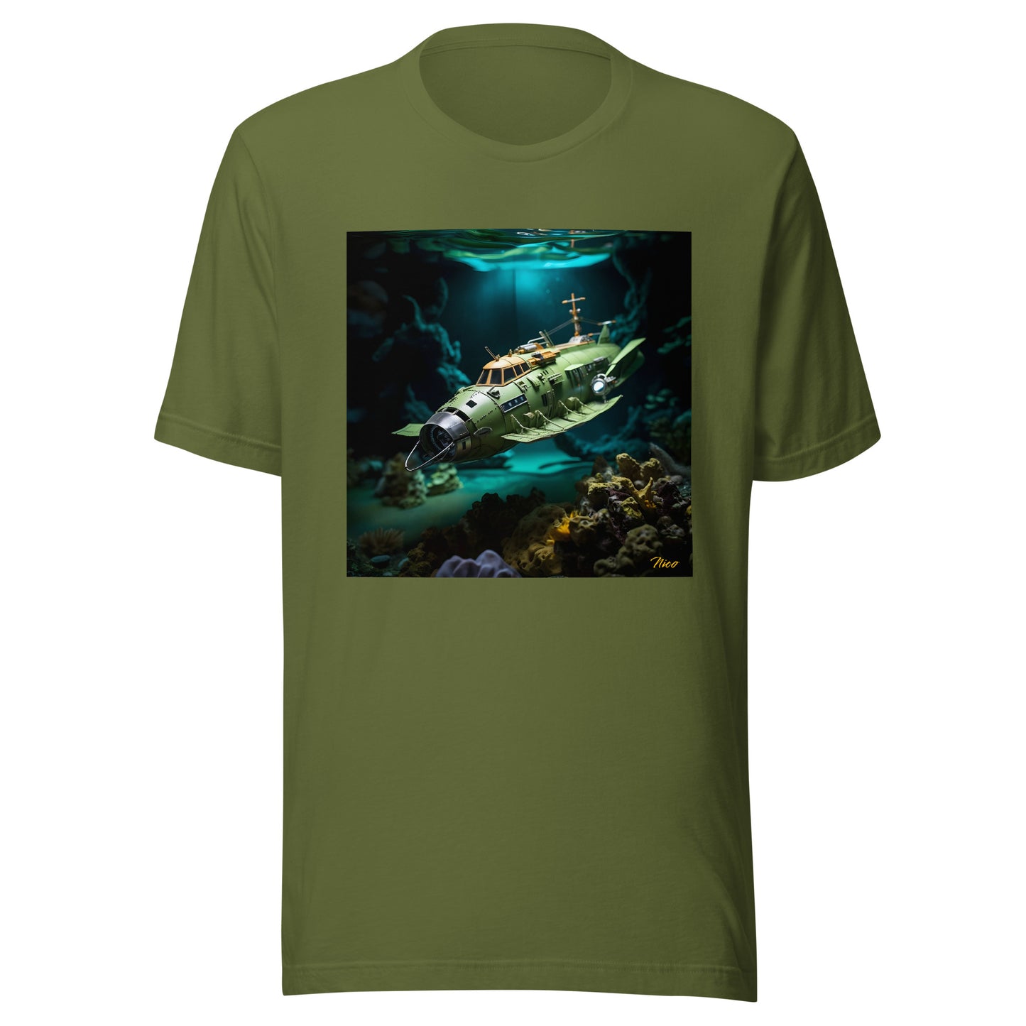 20,000 Leagues Under The Sea Series Print #10 - Unisex t-shirt