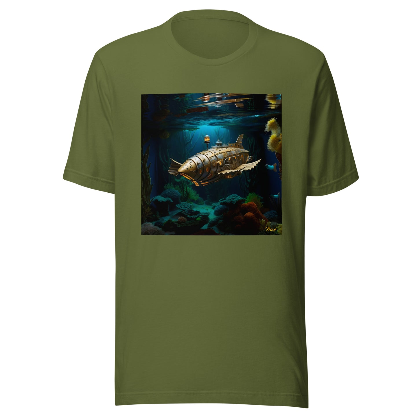 20,000 Leagues Under The Sea Series Print #9 - Unisex t-shirt