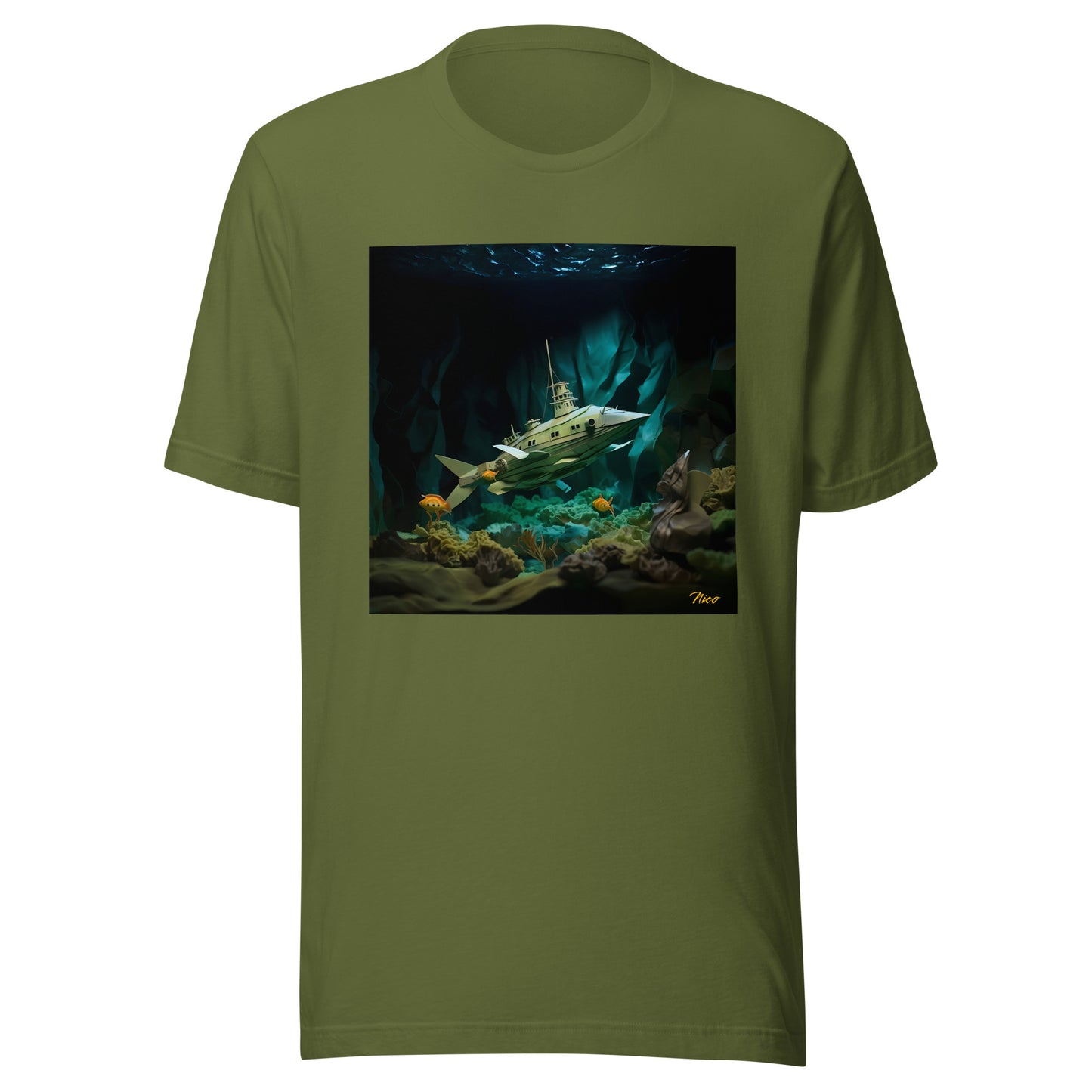 20,000 Leagues Under The Sea Series Print #8 - Unisex t-shirt