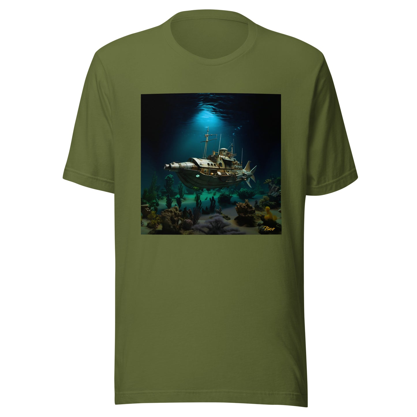 20,000 Leagues Under The Sea Series Print #7 - Unisex t-shirt