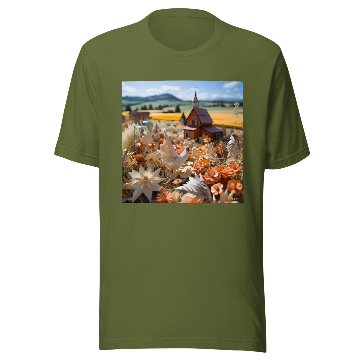 Meadow By The Farm Series Print #7 - Unisex t-shirt