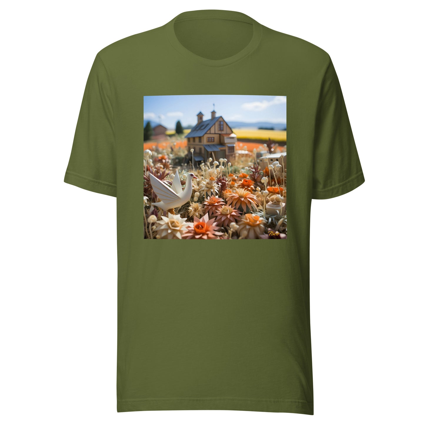 Meadow By The Farm Series Print #9 - Unisex t-shirt