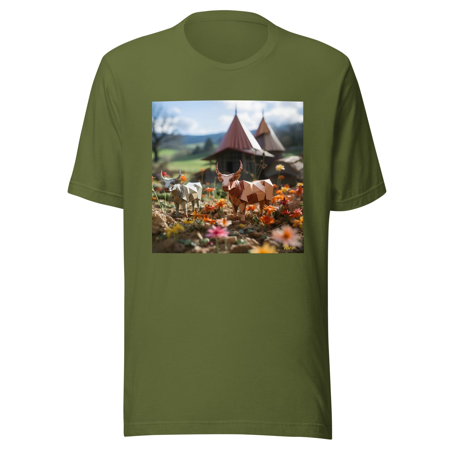 Meadow By The Farm Series Print #8 - Unisex t-shirt