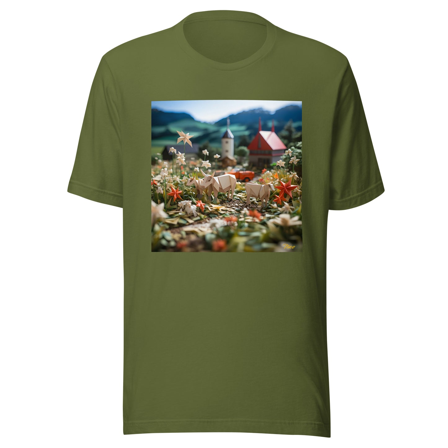 Meadow By The Farm Series Print #5 - Unisex t-shirt