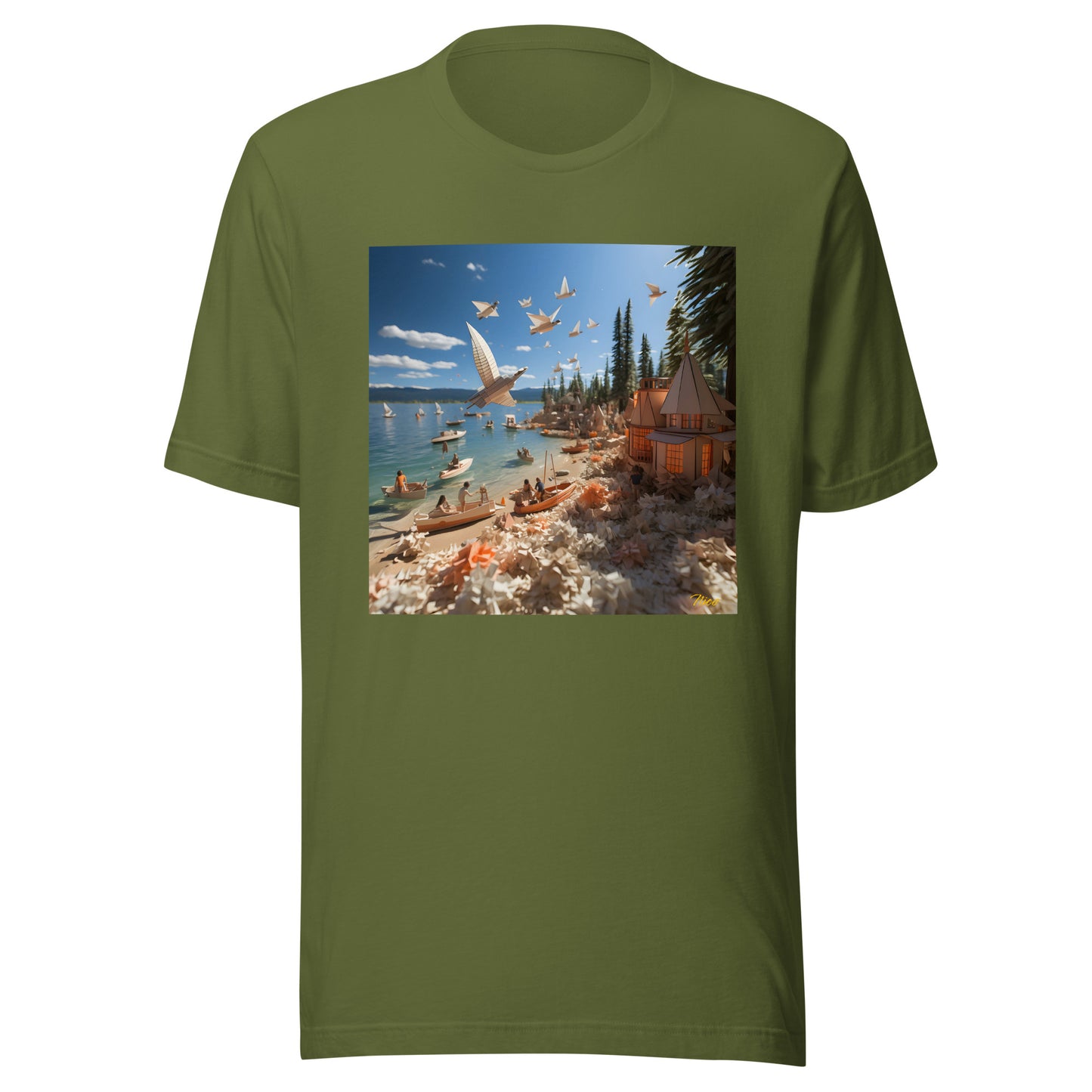 Mountain Lake Series Print #6 - Unisex t-shirt