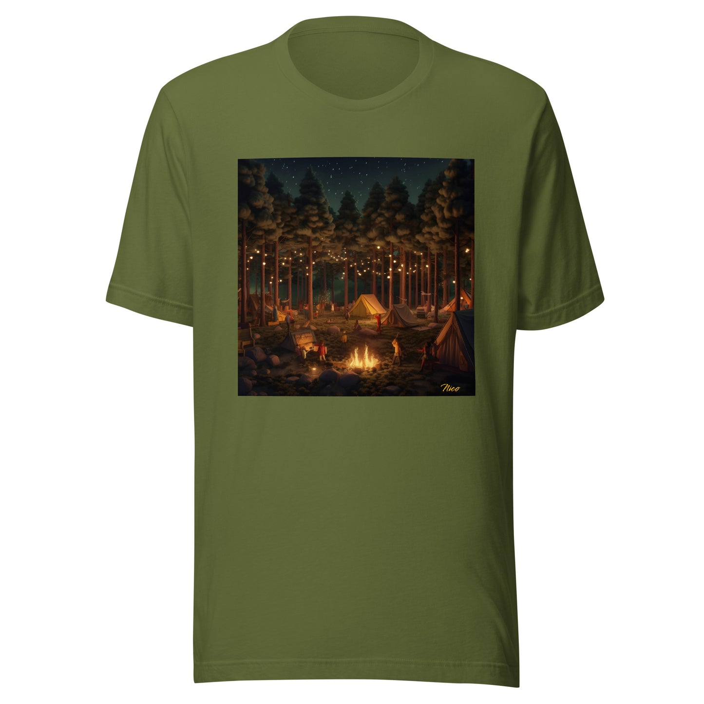 Campfire Series Print #9 - Unisex t-shirt