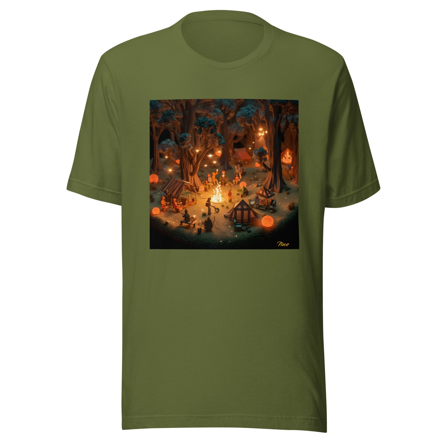 Campfire Series Print #4 - Unisex t-shirt