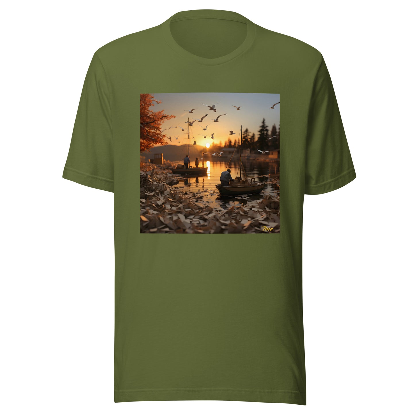 On The Docks By The Bay Series Print #4 - Unisex t-shirt