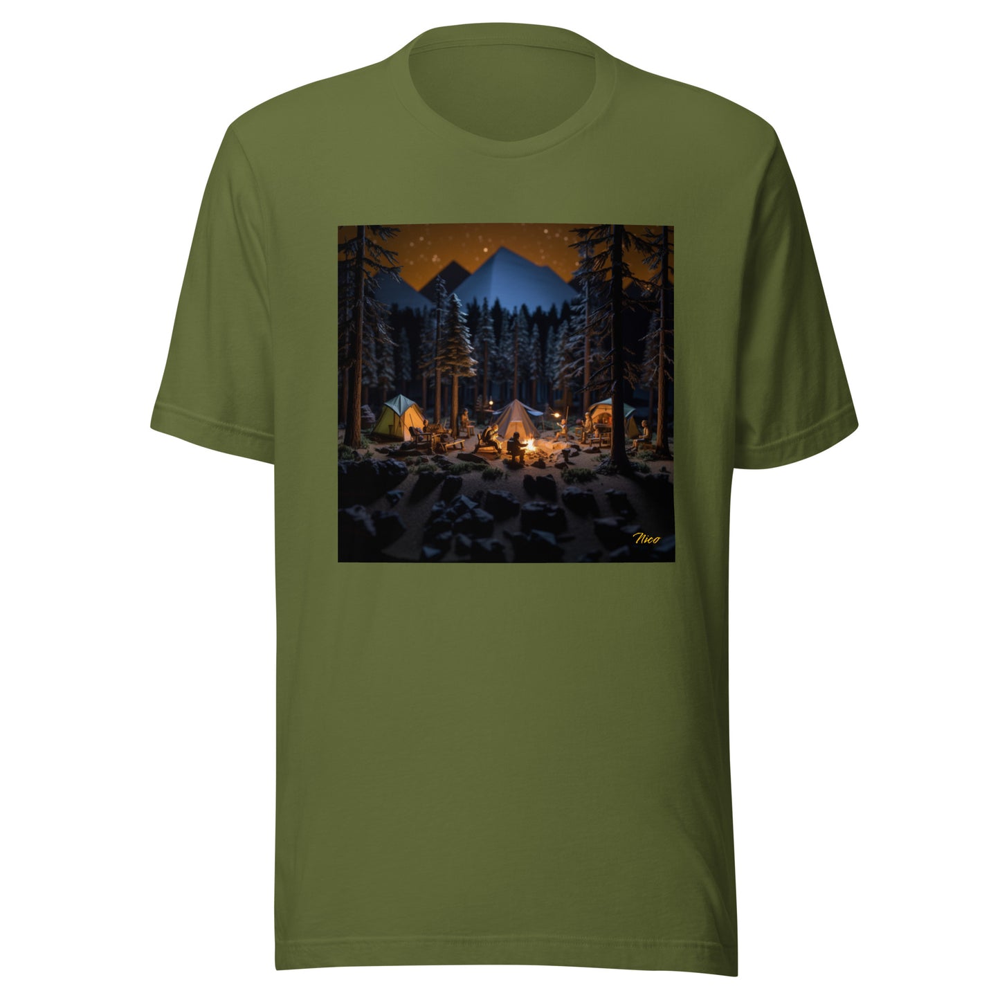 Under The Starry Skies Series Print #1 - Unisex t-shirt