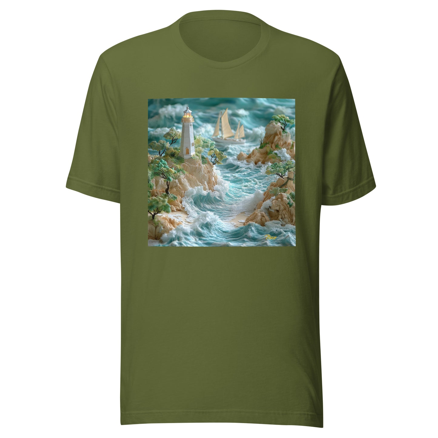 By The Seaside Series Print #9 - Unisex t-shirt