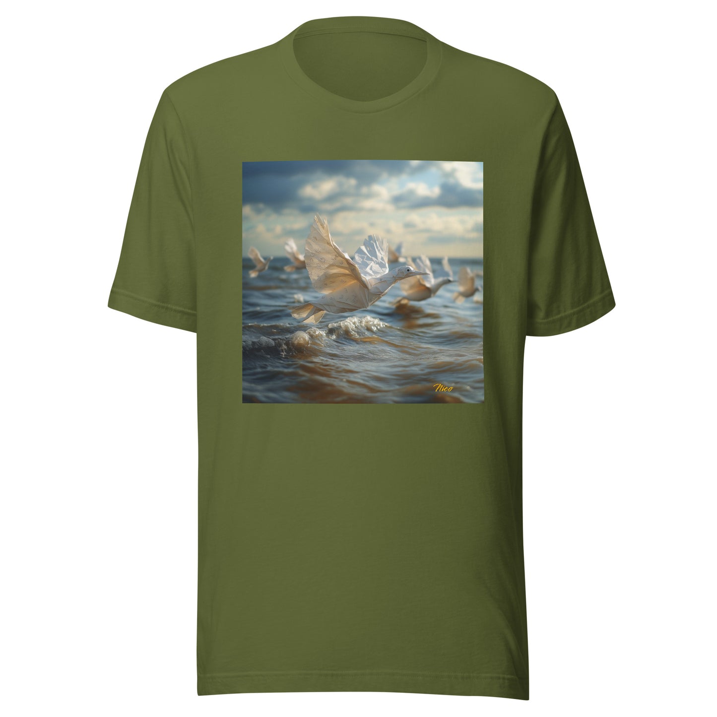 By The Seaside Series Print #8 - Unisex t-shirt