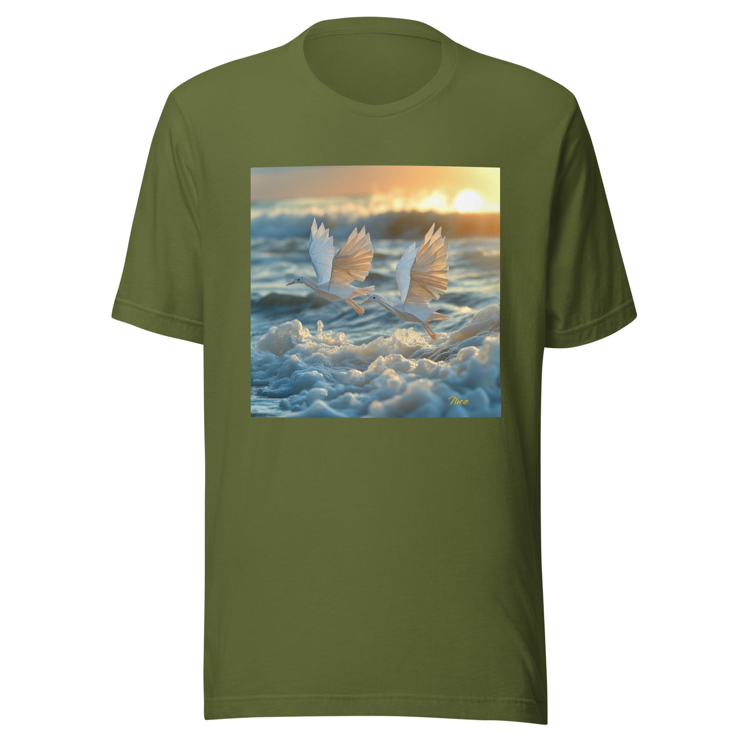 By The Seaside Series Print #5 - Unisex t-shirt