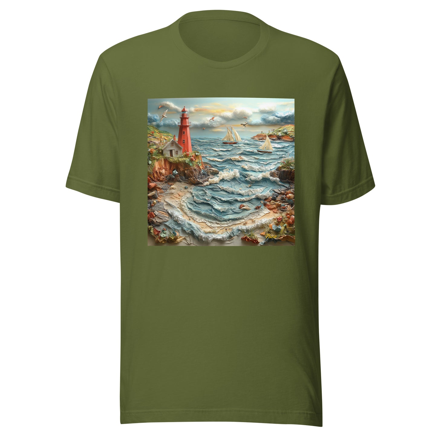 By The Seaside Series Print #2 - Unisex t-shirt