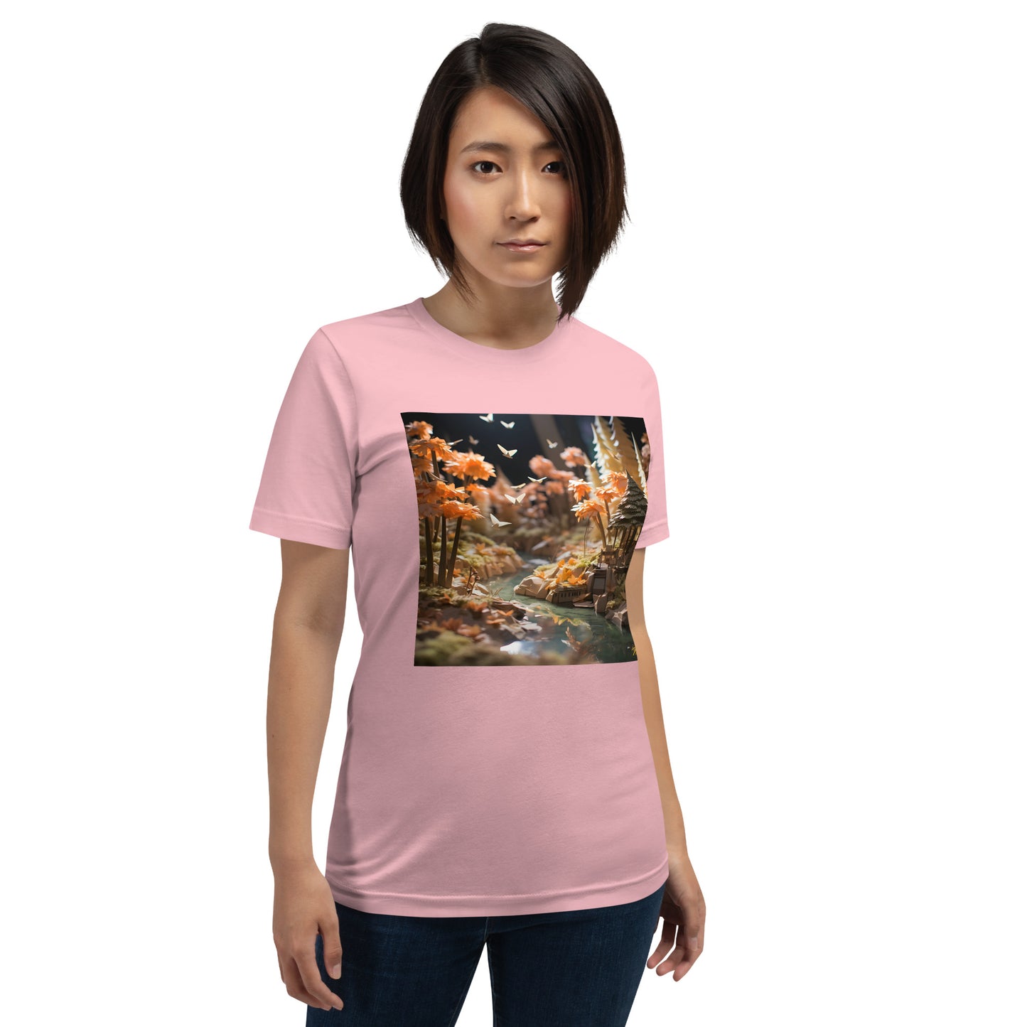 Relaxing By The Brook Series Print #3 - Unisex t-shirt