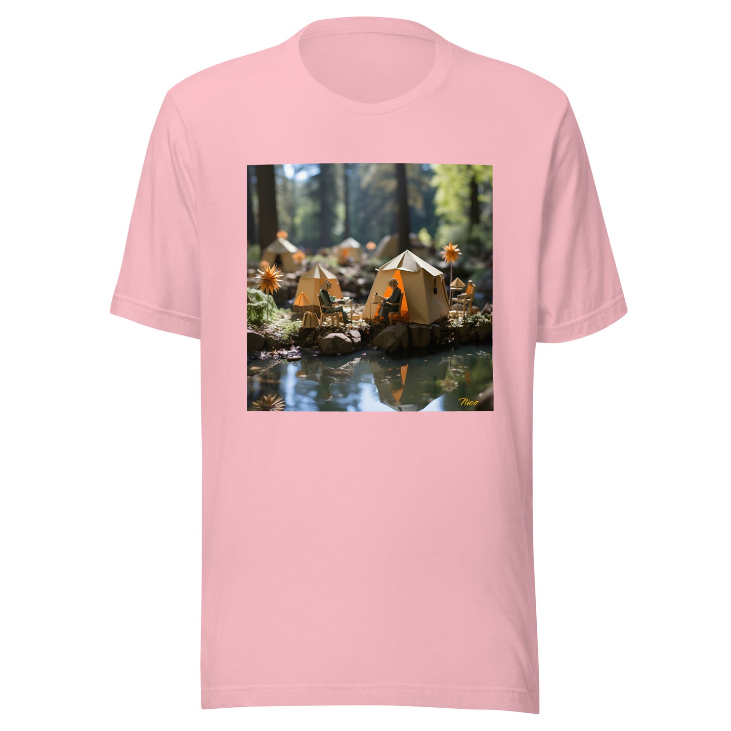 Relaxing By The Brook Series Print #4 - Unisex t-shirt